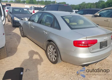 2014 Audi A4 2.0T Premium z USA, uszkodzony, nr VIN WAUAFAFLXEN017518